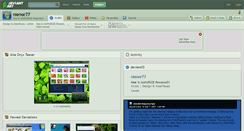 Desktop Screenshot of nienor77.deviantart.com
