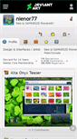 Mobile Screenshot of nienor77.deviantart.com
