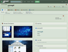 Tablet Screenshot of esmasgdl.deviantart.com
