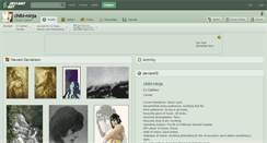 Desktop Screenshot of chibi-ninja.deviantart.com