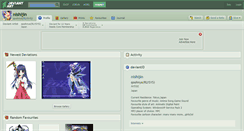 Desktop Screenshot of nishijin.deviantart.com