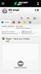 Mobile Screenshot of bit-small.deviantart.com