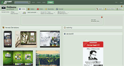 Desktop Screenshot of phildesire.deviantart.com