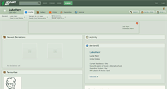Desktop Screenshot of lukeherr.deviantart.com