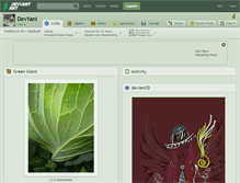 Tablet Screenshot of devyani.deviantart.com