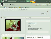 Tablet Screenshot of heit-the-dragoness.deviantart.com