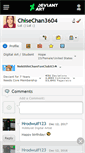 Mobile Screenshot of chisechan3604.deviantart.com
