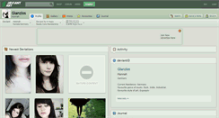Desktop Screenshot of glanzlos.deviantart.com