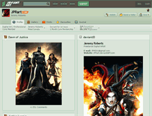 Tablet Screenshot of jprart.deviantart.com