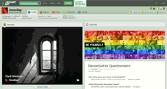 Desktop Screenshot of moosebag.deviantart.com