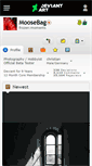 Mobile Screenshot of moosebag.deviantart.com