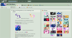 Desktop Screenshot of mlp-fim-fans.deviantart.com