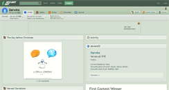 Desktop Screenshot of darwins.deviantart.com