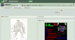 Desktop Screenshot of g-master64.deviantart.com