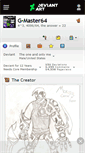 Mobile Screenshot of g-master64.deviantart.com