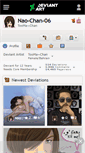 Mobile Screenshot of nao-chan-06.deviantart.com