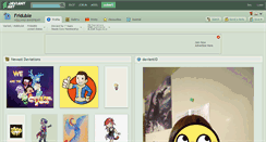 Desktop Screenshot of friduble.deviantart.com