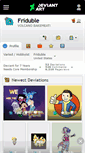 Mobile Screenshot of friduble.deviantart.com