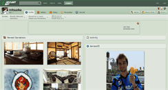 Desktop Screenshot of mitsuoika.deviantart.com