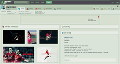 Desktop Screenshot of manu-girl.deviantart.com