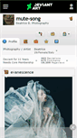 Mobile Screenshot of mute-song.deviantart.com