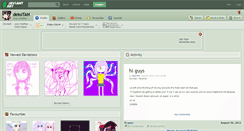 Desktop Screenshot of dekotan.deviantart.com