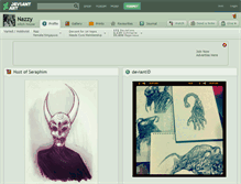 Tablet Screenshot of nazzy.deviantart.com