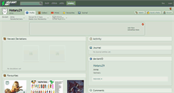 Desktop Screenshot of hotaru29.deviantart.com