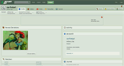 Desktop Screenshot of ne-fretari.deviantart.com