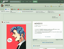 Tablet Screenshot of nada1ai.deviantart.com
