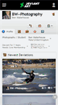 Mobile Screenshot of bw--photography.deviantart.com
