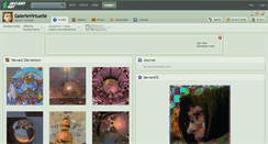 Desktop Screenshot of galerievirtuelle.deviantart.com
