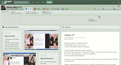 Desktop Screenshot of honey-daisy-911.deviantart.com
