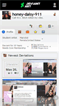 Mobile Screenshot of honey-daisy-911.deviantart.com