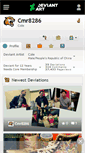 Mobile Screenshot of cmr8286.deviantart.com
