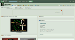 Desktop Screenshot of digitalankh.deviantart.com