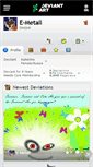 Mobile Screenshot of e-metall.deviantart.com