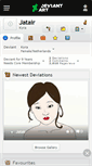 Mobile Screenshot of jatair.deviantart.com
