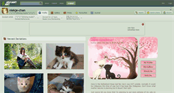 Desktop Screenshot of niekje-chan.deviantart.com