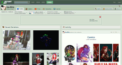 Desktop Screenshot of ino-elric.deviantart.com