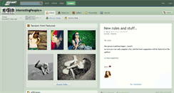 Desktop Screenshot of interestingpeople.deviantart.com