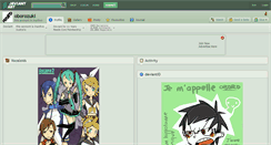 Desktop Screenshot of oborozuki.deviantart.com