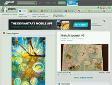 Tablet Screenshot of aicless.deviantart.com