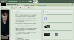 Desktop Screenshot of adopt-a-rockstar.deviantart.com