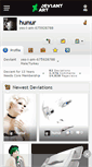 Mobile Screenshot of hunur.deviantart.com