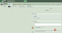 Desktop Screenshot of devlinne.deviantart.com