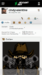 Mobile Screenshot of cindyvalentine.deviantart.com