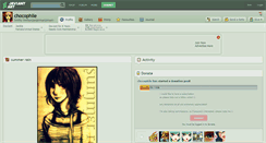 Desktop Screenshot of chocophile.deviantart.com