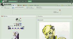 Desktop Screenshot of black-gear.deviantart.com