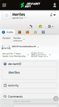 Mobile Screenshot of meriles.deviantart.com